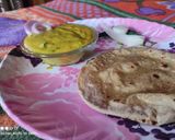मूली के पत्तों की कढ़ी (mooli ki patto ki kadhi recipe in Hindi) रेसिपी चरण 4 फोटो