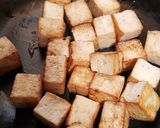 A picture of step 3 of Tofu Shrimp Bokchoy Stir Fry in Ginger Sauce.