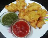 A picture of step 5 of Onion Pakora.