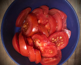 Foto del paso 7 de la receta: Cena norteamericana: Hamburguesas caseras con aros de cebolla y salsa barbacoa