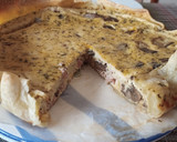 Foto del paso 4 de la receta: Quiche de jamón y champiñones