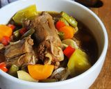 Foto langkah ke 6 dari resep Asem-asem Buntut.