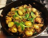 A picture of step 6 of Spicy Roasted Baby Potatoes.