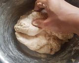 Foto langkah ke 4 dari resep 283. Roti Metode Sponge and Dough (versi tanpa telur--manual).
