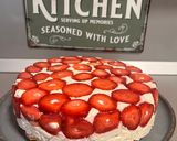🍓 Sütés nélküli epres mascarponés torta 🍰 recept fázis 9 fotója