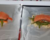 Foto del paso 2 de la receta Papillote de salmón y verduras en airfryer