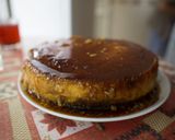 A picture of step 15 of Chocoflan (Impossible Cake).