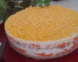 Foto del paso 7 de la receta: Ensalada Mimosa con salmón