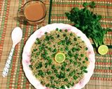 A picture of step 7 of Benarasi Chuda Matar.