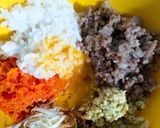 Foto langkah ke 4 dari resep Nasi tim wortel daging.