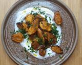 Une image de l'étape 8 de 🥕Carottes rôties sauce tahin citron vert ricotta.