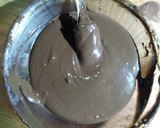 Foto del paso 4 de la receta: Mousse de chocolate con coulis de mandarina y masa tulipe