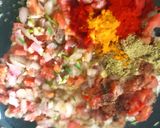 A picture of step 3 of Sarson ka Saag And Makkai Roti.