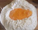 A picture of step 1 of Rice Flour Pancakes with Dulce de Leche.