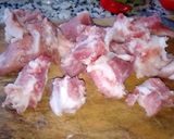 Foto del paso 2 de la receta Lentejas con punta de costilla de cerdo