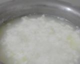 A picture of step 1 of Khajoor chena mithai.