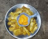 Foto langkah ke 3 dari resep Singkong Goreng Saus Keju.