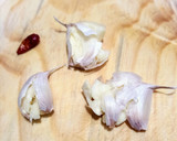 Foto del paso 1 de la receta: Champiñones al ajillo con jamón ibérico