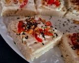 Une image de l'étape 5 de Toasts crème de camembert ail et Tomates confites 🍅.