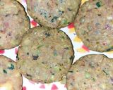 A picture of step 2 of Green peas patties.