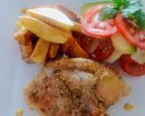 Foto del paso 15 de la receta: Pechuga de Pollo rellena con Jamón, Queso y Chimichurri a lo Carmelita