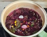 Foto langkah ke 3 dari resep Sayur Bening Bayam Merah Jagung.