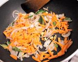 A picture of step 4 of Baked Veggie Spring Rolls with Indian Flavour - Fusion Style.