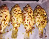 A picture of step 5 of Grilled tilapia fish recipe by mumeena's Kitchen.