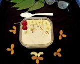 A picture of step 3 of Instant Oats Banana smoothie bowl (no cook recipe).