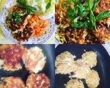 Une image de l'étape 4 de Patate douce, Poulet, Salade, Sauce au yaourt Healthy -Diet.