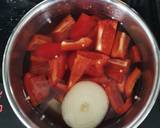Spaghetti with peppers sauce recipe step 1 photo