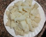 A picture of step 5 of Fried idli.
