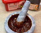 A picture of step 1 of Ssamjang (Korean bbq dipping sauce for meat).