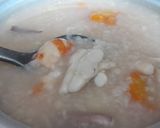 Hình bước làm 2 của món Cháo tôm và râu mực