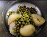 A picture of step 1 of Samosa roll chat.