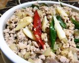 西瓜棉炒肉末的食譜步驟3照片