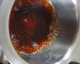 A picture of step 2 of Saffron cardamom tea.