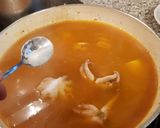 Foto del paso 13 de la receta Arroz caldoso con Pescado, Pulpitos y Calamar