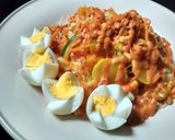 Foto langkah ke 3 dari resep Salad Sayur Thousand Island Dressing.