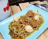 Foto langkah ke 6 dari resep Oseng Tauge Bakso Puyuh.
