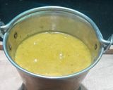 A picture of step 7 of Totapuri raw mango Urad Methi - Goan style curry.