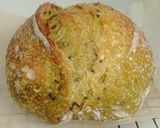 Foto langkah ke 15 dari resep Pandan Biji Wijen Hitam Sourdough Bread.