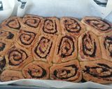Csokis csiga rizslisztből recept fázis 3 fotója