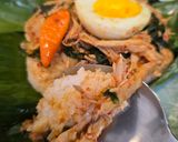 Foto langkah ke 17 dari resep Nasi Bakar Ayam Suwir.