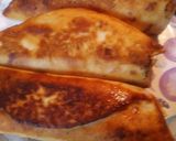 A picture of step 8 of Hotdogs in Tortillas.
