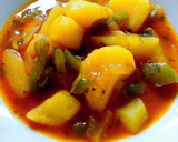 Foto del paso 6 de la receta: Guiso de patatas mantecosas con ajos, cebolla y pimiento verde
