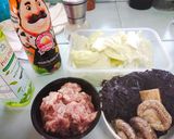 รูปขั้นตอนการทำที่ 1 ของ ต้มจืดสาหร่ายหมูสับผักกาดขาว