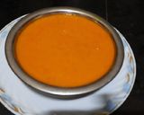 A picture of step 5 of Aamras aur Poori.