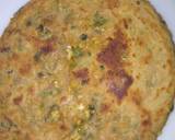 Green Garlic And Paneer Paratha recipe step 9 photo