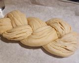 Foto del paso 6 de la receta: 🧉🧉 Trenza hojaldrada de grasa 🧉🧉